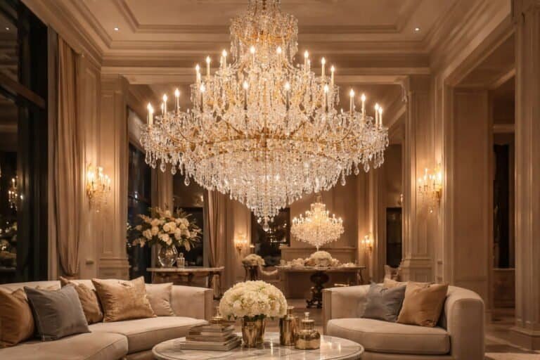 High-End Luxury Decorative Lighting With Crystals