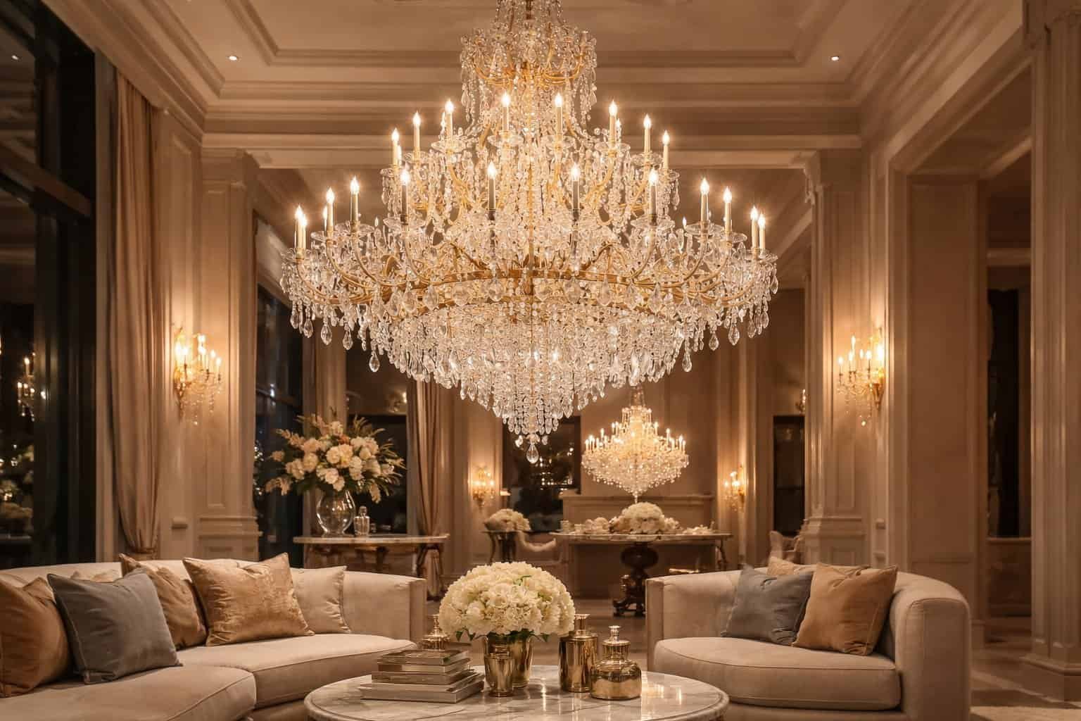 High-End Luxury Decorative Lighting With Crystals