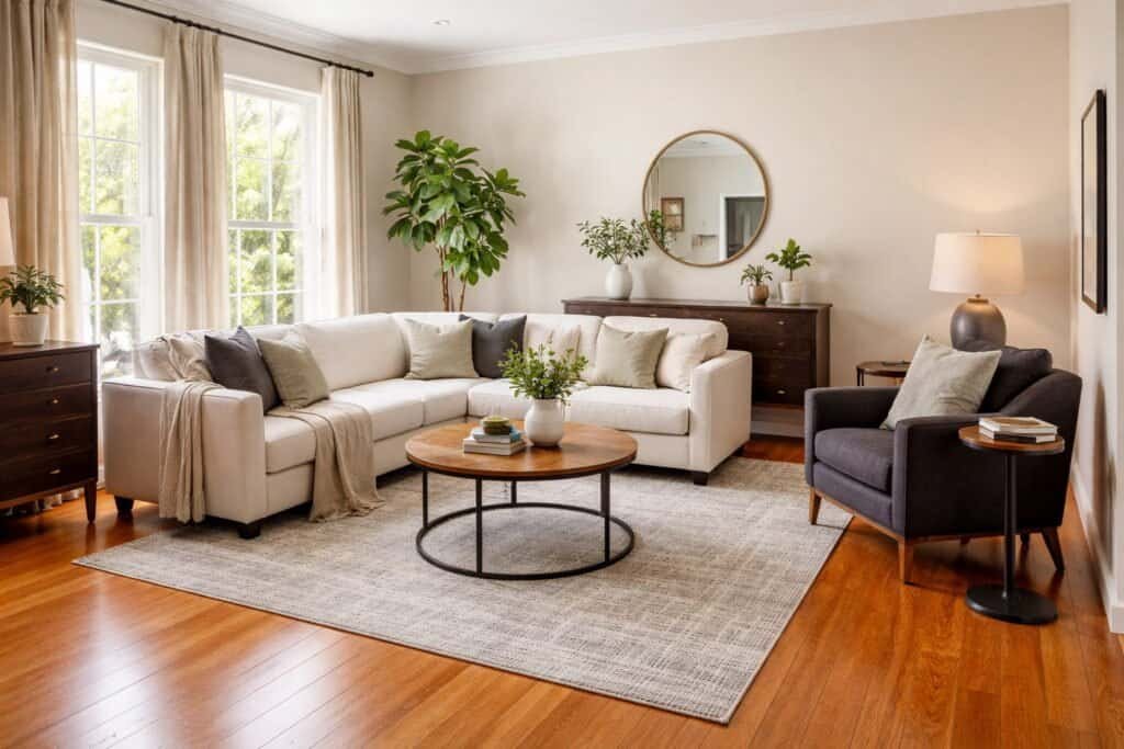 How to Decorate With Orange Wood Floors