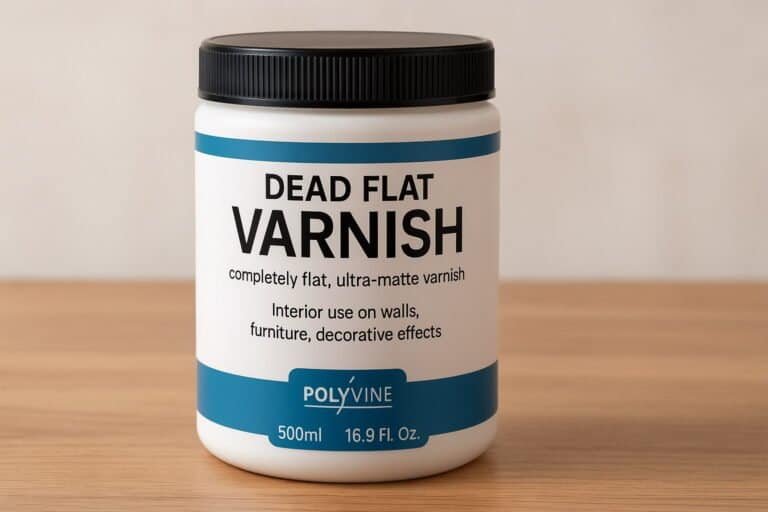 Polyvine Decorators Dead Flat Varnish Pint 500ml
