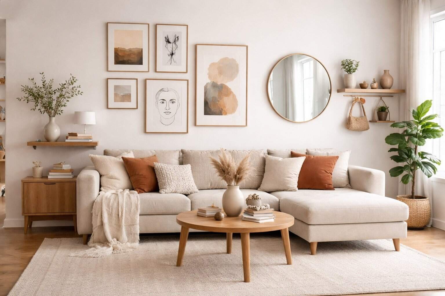 Easy Wall Decoration Ideas for Living Rooms With Empty Walls