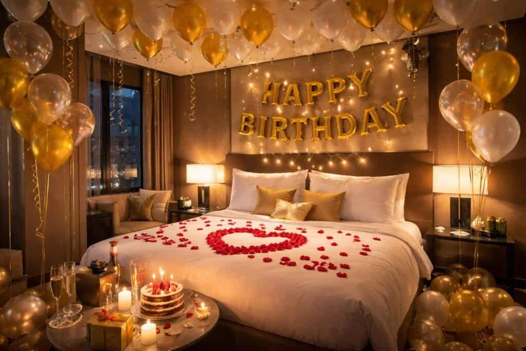 Hotel Room Birthday Decoration Service Near Me
