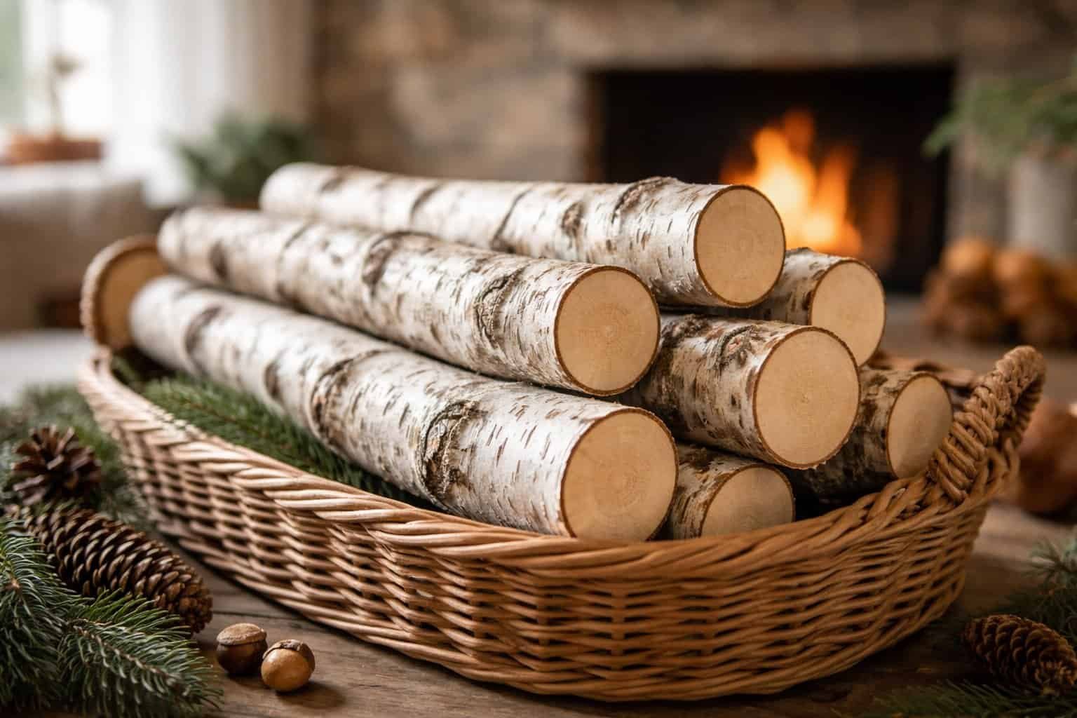 How to Preserve Birch Logs for Decoration