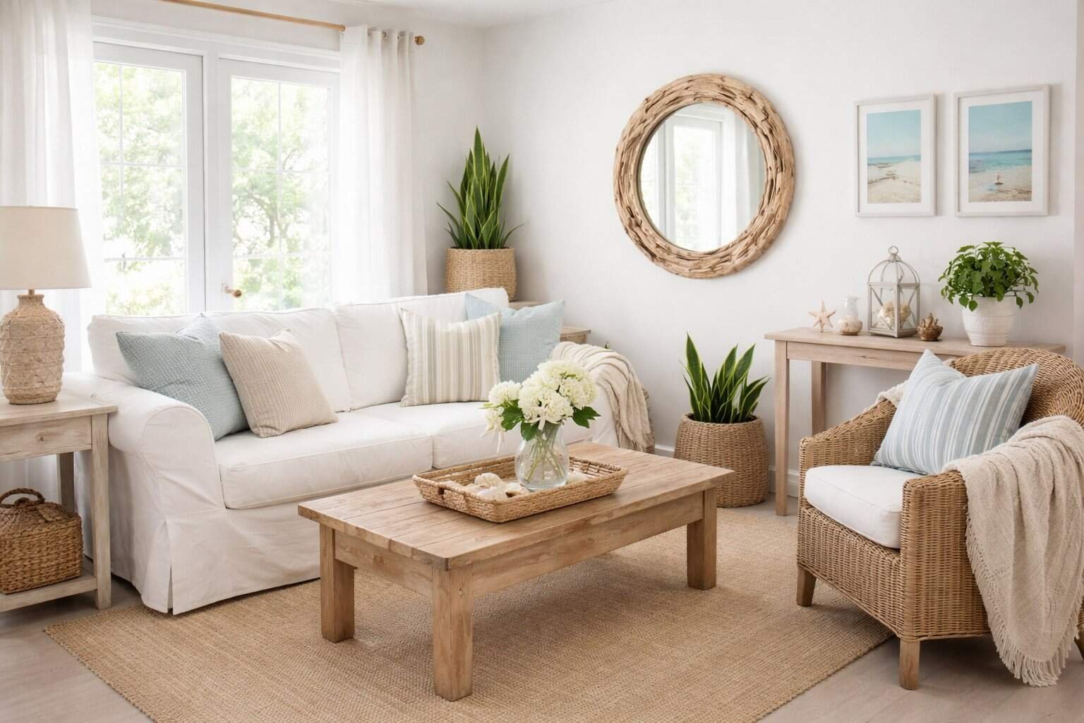 Beach Cottage Decor on a Budget