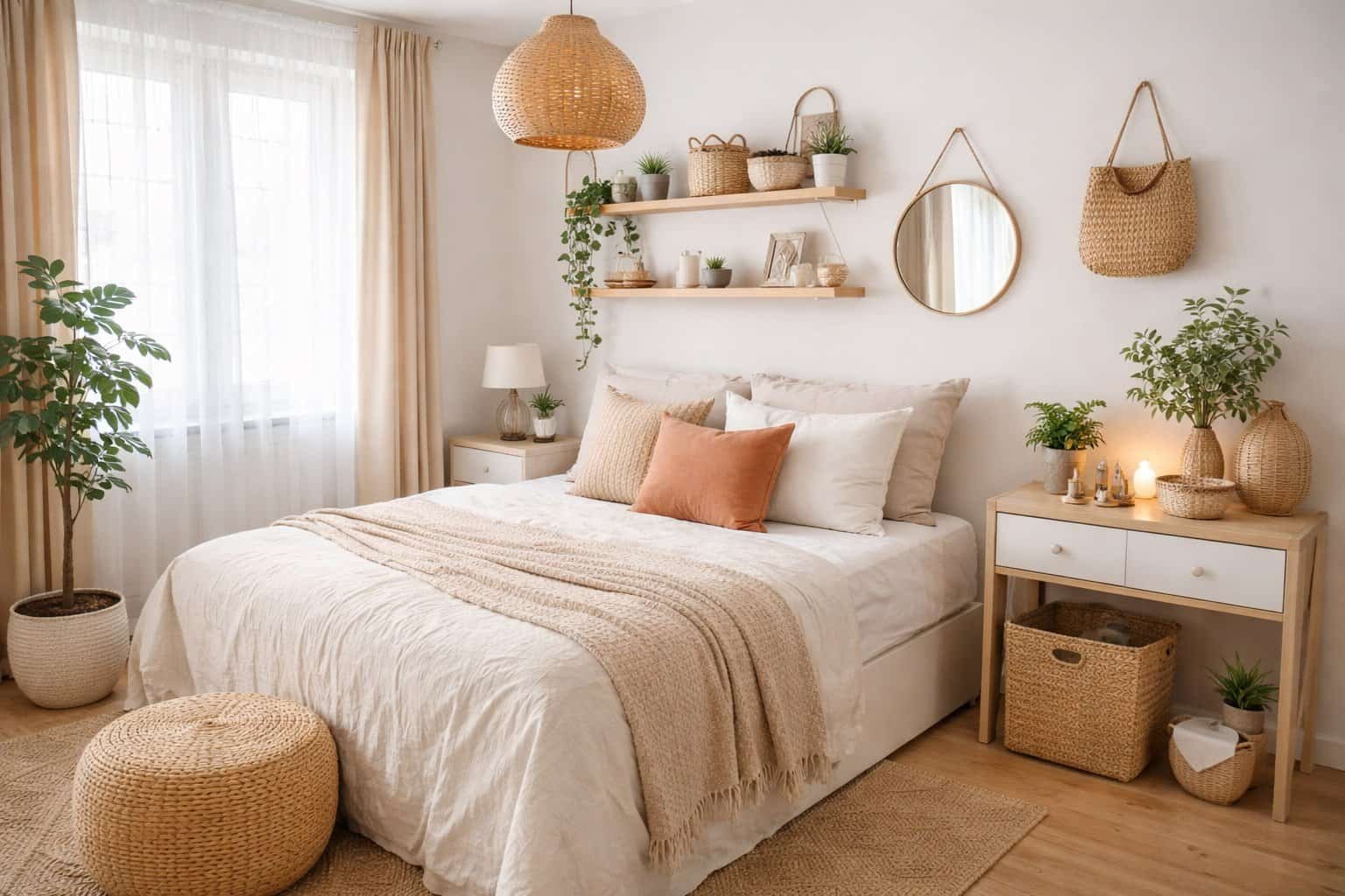 Easy Bedroom Decorating Tips for Small Spaces on a Low Budget