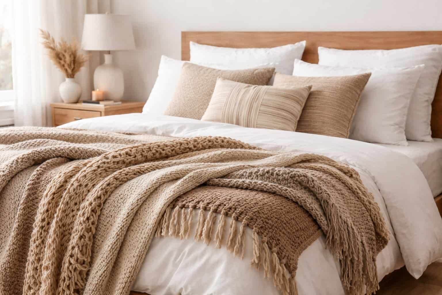 How to Style Your Bed with Throws and Blankets