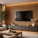 Natural Oak Decorative Slat Wall Panel