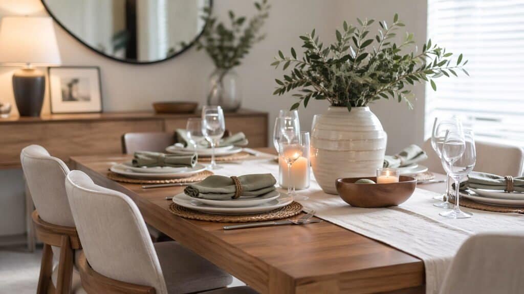 Easy Dining Table Decor Ideas