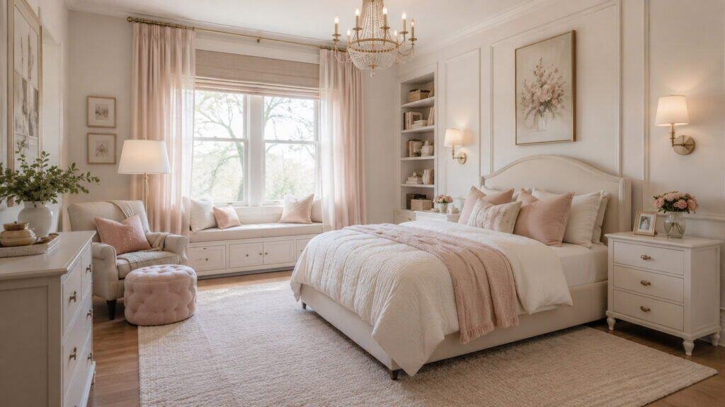 Soft Transitional Decor in a Little Girl’s Room